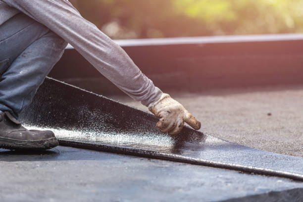 Professional Vapor Barrier Installation technician working in Millburn, NJ